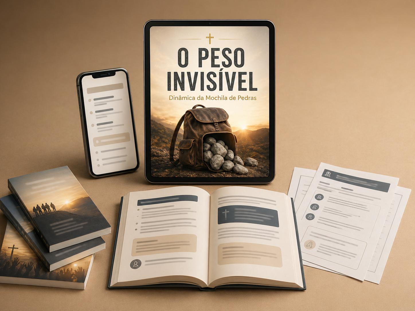 O Peso Invisível — Dinâmica da Mochila de Pedras